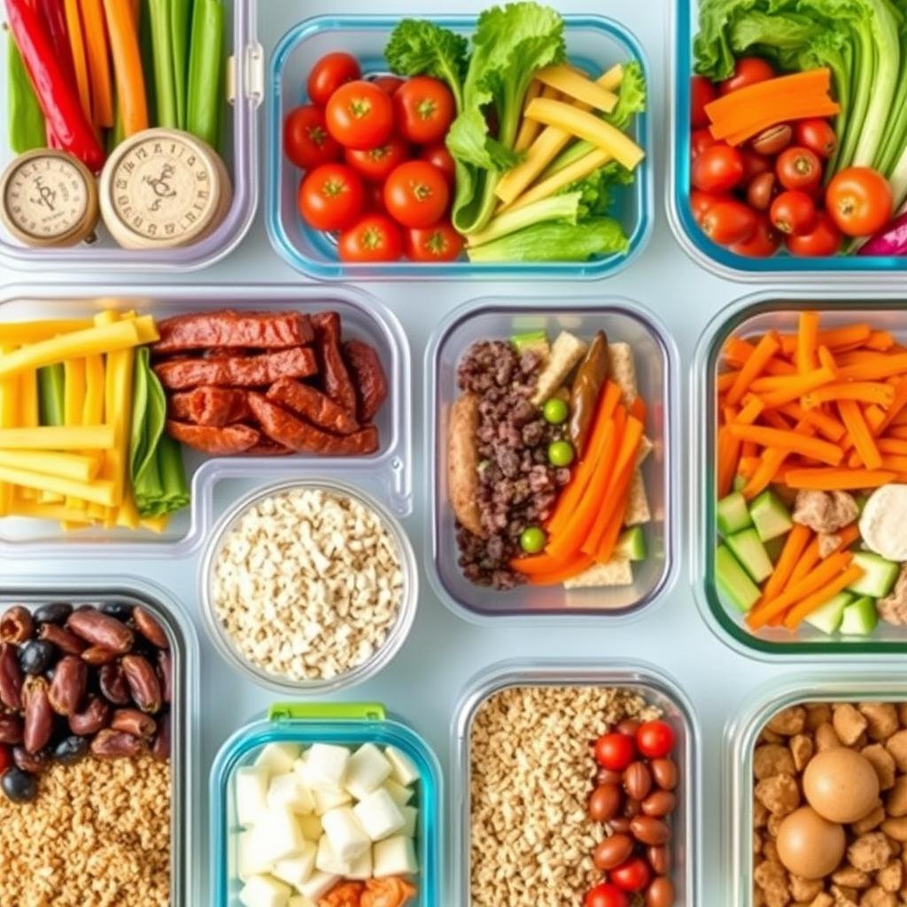 Healthy meal preparation representing nutrition goals